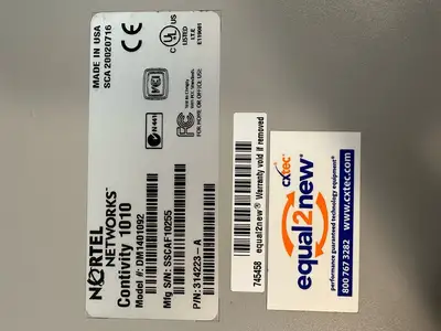 Nortel Networks Contivity 1010 FIREWALL DM1401092 (4.4.5)