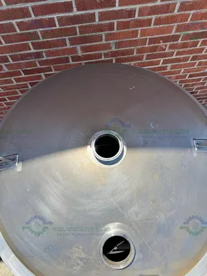 Unknown Brand 1500 Liters Stainless Steel Jacketed Holding Tank