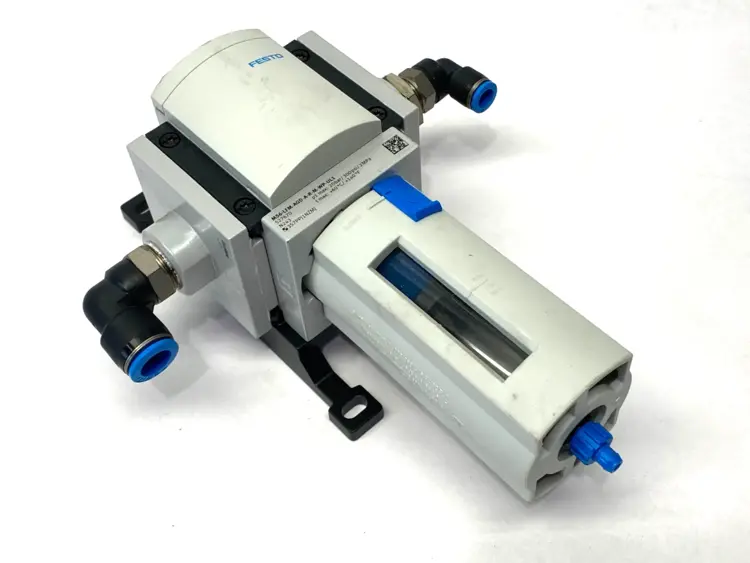 Used Festo Pneumatic Fine Filter 527670 Air Pressure Regulators Michigan US | Maverick Industrial Sales #1399263