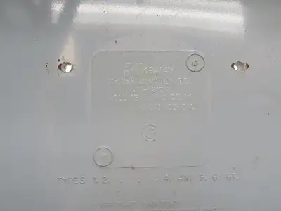 Kraloy JB-12126 Electrical Enclosure 12x12x6" PVC Pull Box