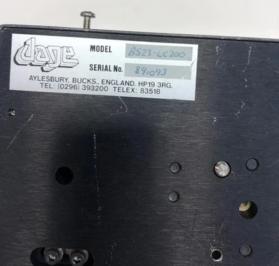 USED Dage BS23-LC200
