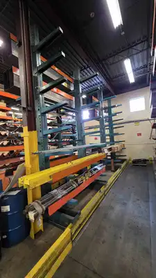 USED Cantilever Shelves Heavy Duty
