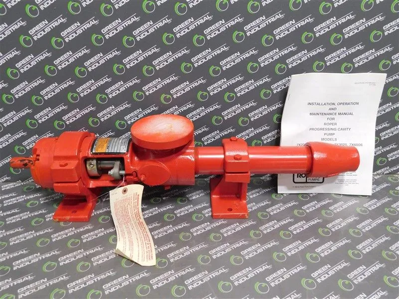 Roper Pumps 72201 NNV Progressing Cavity Pump Type 1 3/4" Shaft Diameter Surplus