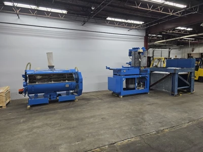 300 Liter MTI High Intensity Mixer With 780 Liter Cooler