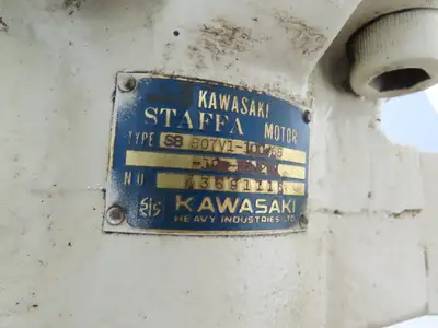 Staffa Kawasaki SB507V110065126 Radial Piston Hydraulic Motor Dual Speed