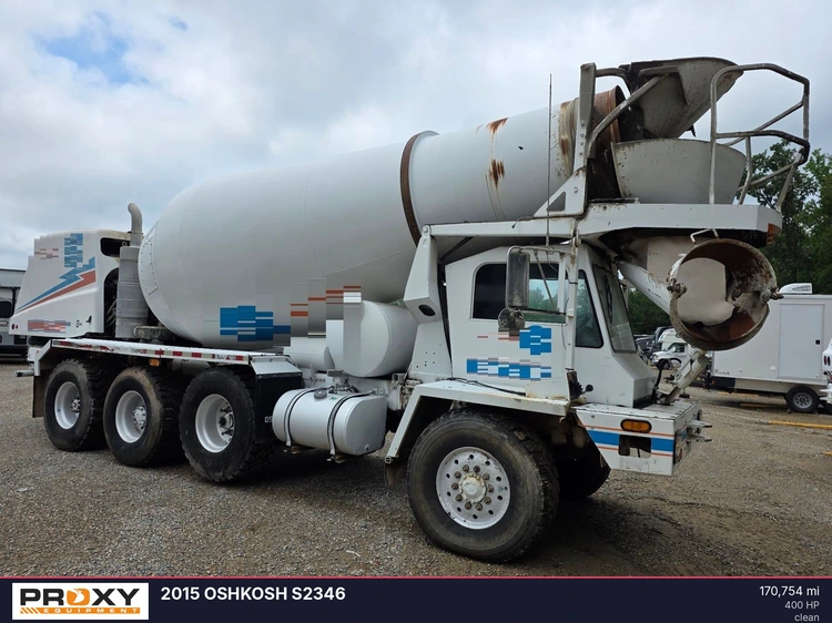 Used 2015 OSHKOSH S2346 Concrete Mixer Trucks Virginia US | Proxy Equipment #1426138