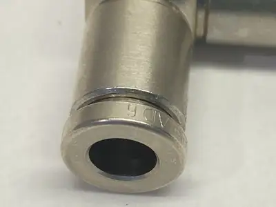 978-0400 | Eisele  Push To Connect Union Tee Fitting 6mm OD SS304 - New Other