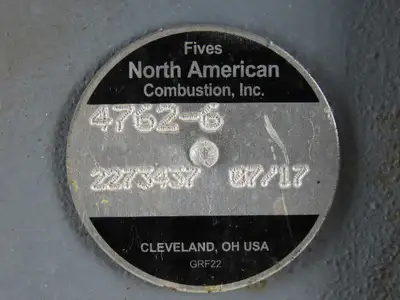 North American MFG 4762-6 Immersion Tube Gas Burner Assembly