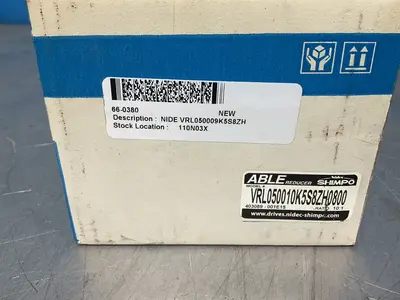 New | in-Stock NIDEC SHIMPO VRL050010K5S8ZH0800 Motors (misc) Ohio US | HGR 24 #1325109