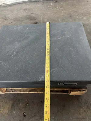 18" X 24" MITCHELLS GRANITE INSPECTION TABLE. STOCK # 0902124