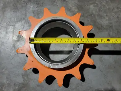 Roller Chain Sprocket 240C13, 13 Teeth, 7" Hub