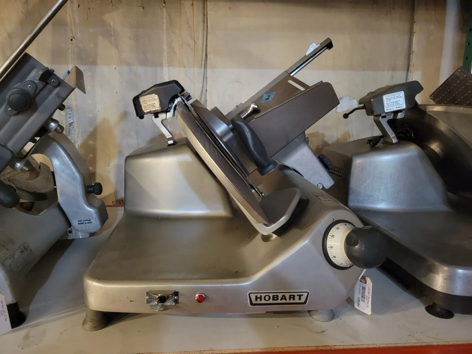 Hobart 3913 Converted to Manual Commercial Meat Deli Slicer 120 Volt