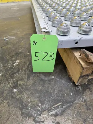Used HYTROL ROLLER BALL TRANSFER  CONVEYOR Roller Conveyors Wisconsin US | Packer City Sales #1298025
