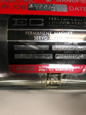 USED ELECTRO-CRAFT 0703-03-045