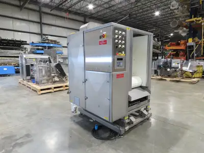 LMC BPC-24G 24" Enrober Food Grade Confectionery Coating Machine Weigh Scale