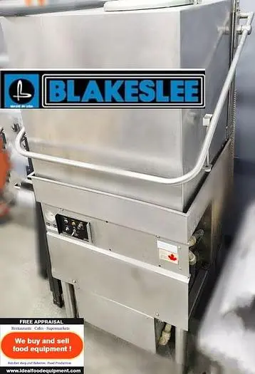 Blakeslee pass thru high temp dishwasher