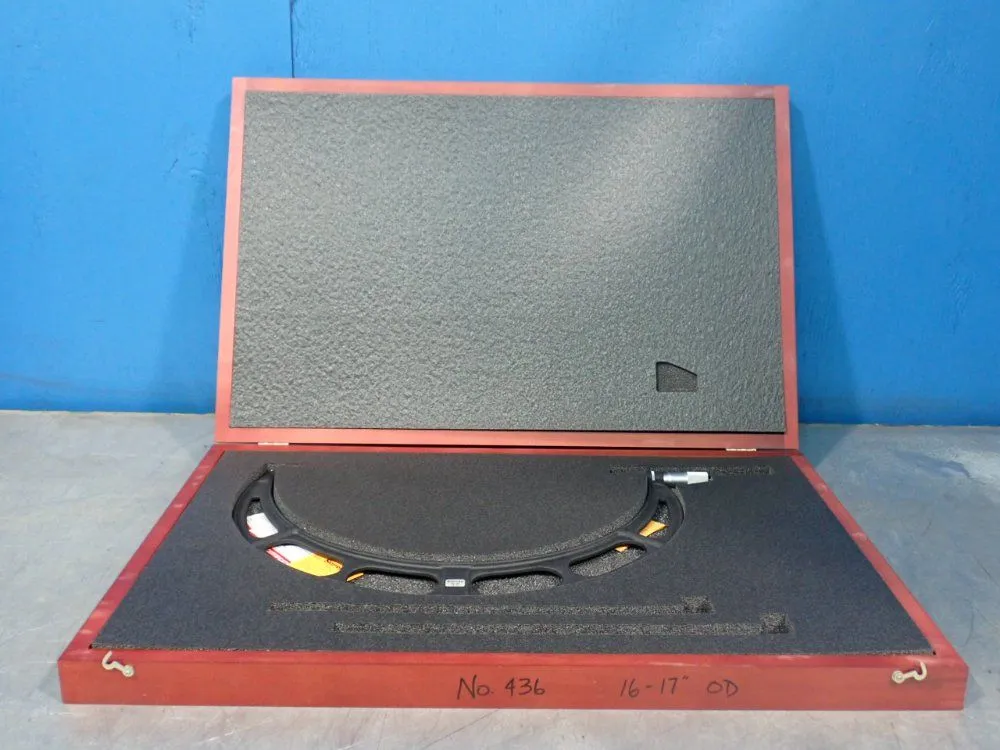 Used STARRETT 436 Micrometers Ohio US | HGR 24 #1233350