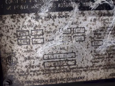 USED LINCOLN ELECTRIC