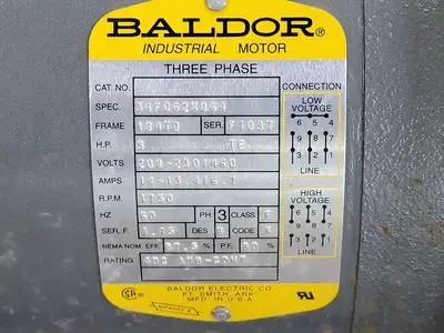 USED BALDOR 36F062X864
