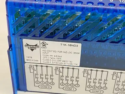 USED AUTOMATION DIRECT TERMINATOR I/O INPUT MODULE 16 POINT