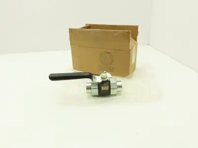 Marpac B790KT 3/8" NPT Ball Valve Reduced Port 4500 WOG CTFE