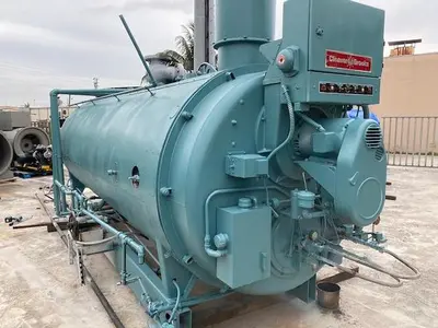 200 HP Cleaver Brooks 150 PSI Steam Boiler 1989 CB-600-200