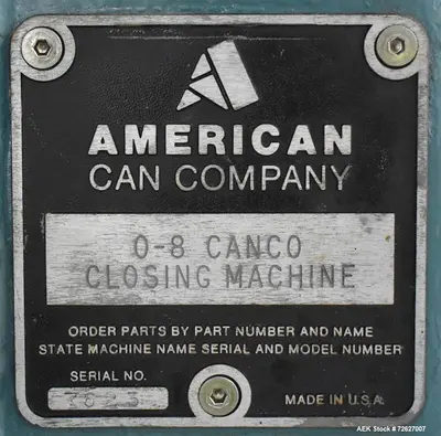 USED AMERICAN CAN 8