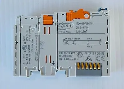 Wago 753-550 753-461 750-600 Relay Accessories | ANACAPA EQUIPMENT BROKERS, INC (10)