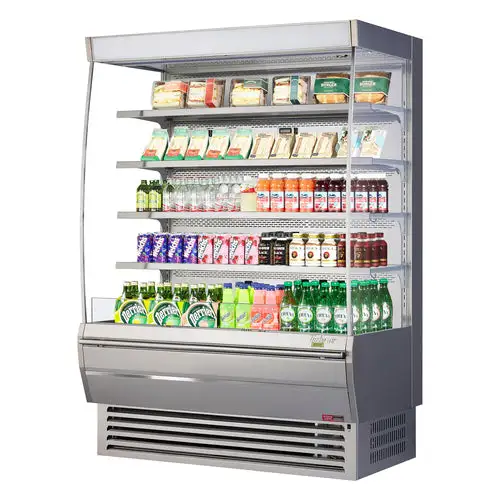 Turbo Air TOM-60DXS-N 60" Vertical Open Air Cooler w/ (5) Levels, 115v