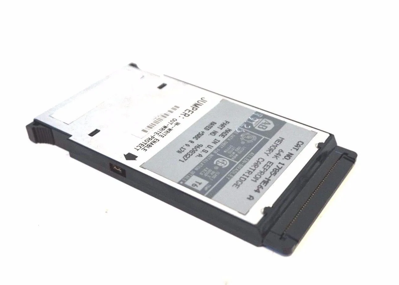 USED ALLEN BRADLEY 1785-ME64 MEMORY CARTRIDGE SER.A 1785ME64