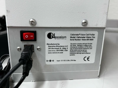USED Nexcelom Bioscience Cellometer Vision Trio