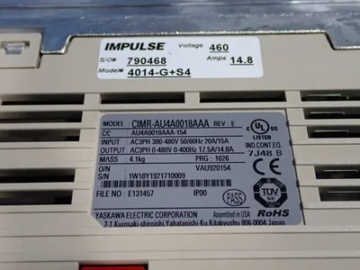 New | in-Stock IMPULSE CIMRAU4A0018AAA Variable Speed Drives Ohio US | HGR 24 #802898
