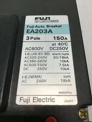 USED FUJI ELECTRIC EA203A-150