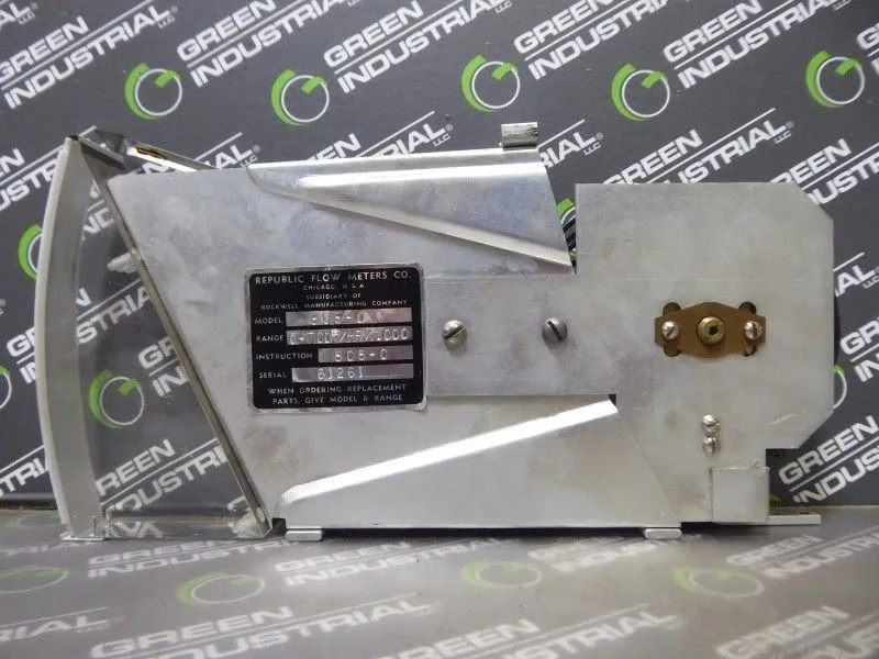 USED REPUBLIC FLOW METERS CO. 505-0