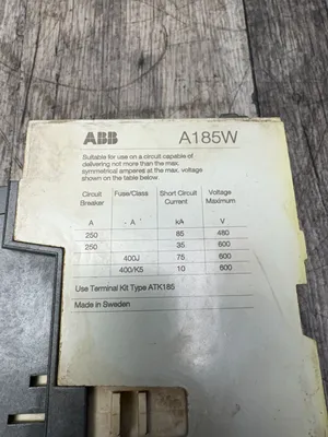 USED ABB A185W-20