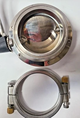 304L 4" AISI 423/11 MANUAL 2 POSITION BUTTERFLY VALVE Stainless Steel