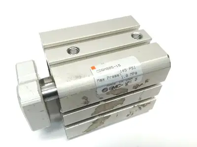 CDQMB25-15 | SMC  Pneumatic Cylinder 25mm Bore 15mm Stroke - Used