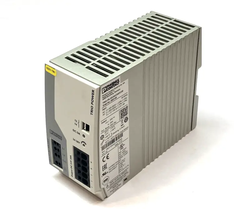Used Phoenix Contact Primary Switched TRIO Power Supply 2903155 DIN Rail Power Supplies Michigan US | Maverick Industrial Sales #1391723