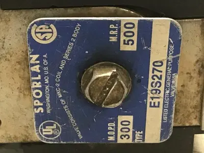 USED SPORLAN E19S270 MKC-2