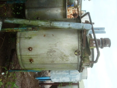1100 L S/S Open Top Mixer 0.75Kw Exd