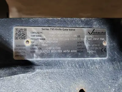 USED VICTAULIC V080795GNT1M001