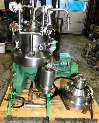 (3) Westfalia VA 35-09-566 single-stage extractors, 316SS.