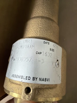 New Kunkle Valve 6010FEM01AAM Size 1" 90 psi Warranty 🇺🇸