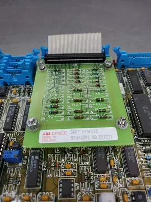 ABB SAFT-187-CDN Drive Board, (58122203 DC) w/SAFT 870F575. 3A