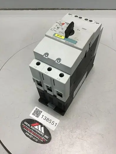 Used SIEMENS 3RV1041-4HA10 PLC Contactors | Ideal Machinery #626149