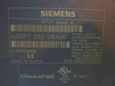 USED SIEMENS 6EP1 332-2BA00