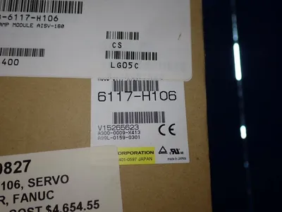 New | in-Stock FANUC A06B6117H106 Amplifiers | HGR 24 #741250