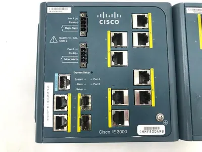 ANATEL CISCO IE 3000 IE30008TC ETHERNET SWITCH STOCK 1401