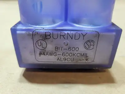 Used BURNDY BIT600 Terminal Blocks British Columbia CA | Lenmark #1489043