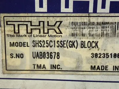 NEW THK SHS25C1SSEGKBLOCK